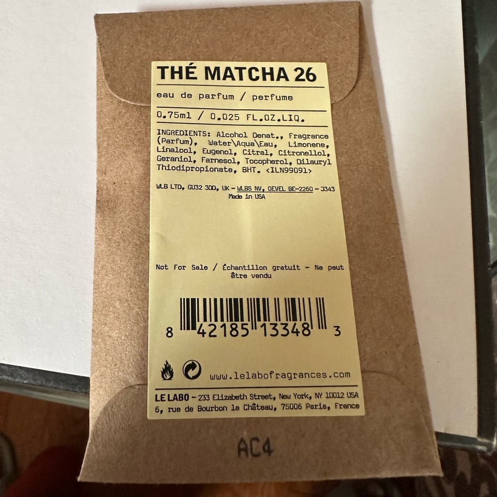 Le Labo .75ml
